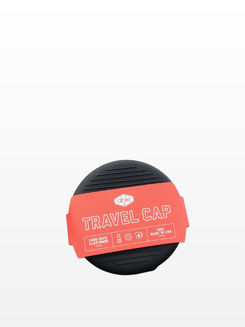 Able travel cap for AeroPress.