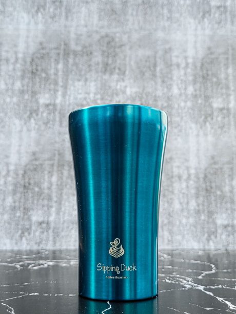 Sttoke Cup Steel Blue Sipping Duck